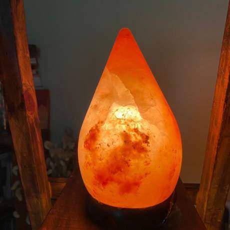 rock salt lamp